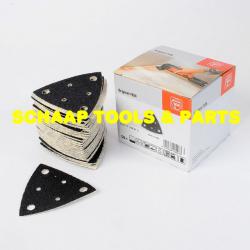 Schuurpapier met klitbevestiging met perforatie 80 x 80 x 80 mm korrel 60 | 63717.109.013